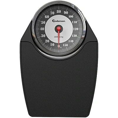 Image of Adamson A24 Bathroom Scales Up to 160kg, Anti skid Rubber Surface, Extra Large Numbers High Precision Weighing for Body Weight Durable with 20 year Warranty New Version 2024