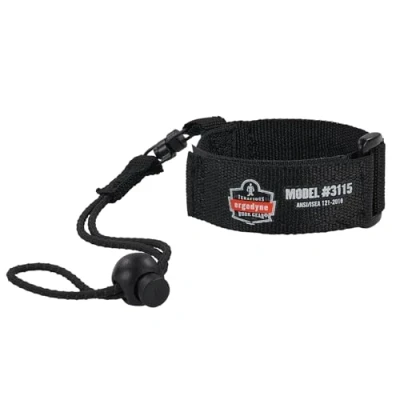 Image of Ergodyne Squids 3115 Adjustable Wrist Tool Lanyard with Loop End, Large/X Large, 2 Pounds