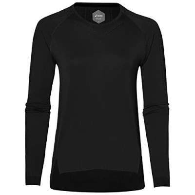 Image of Asics Seamless Womens Black Top Size X Small