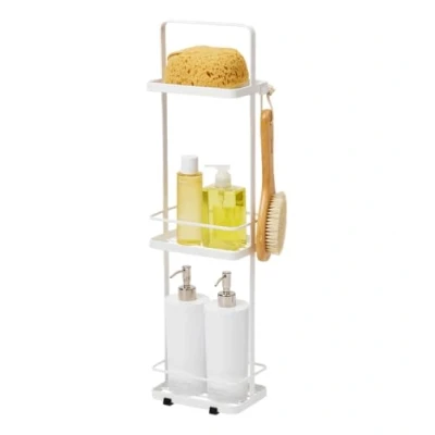 Image of Yamazaki Bath Rack, Steel, White, One Size