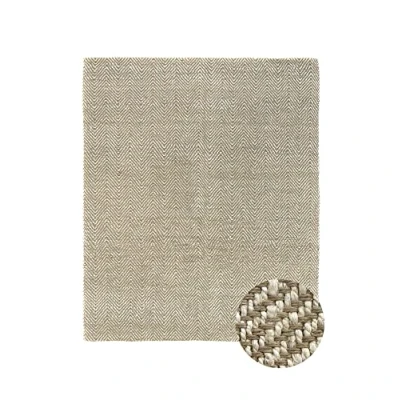 Image of HAMID Jute Rug, Alcazar 100% Natural Fibre, Soft Rug and High Strength, Hand Woven, Living Room, Dining Bedroom, Hallway (White, 250 x 200 cm)