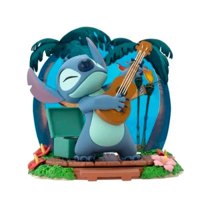 Image of Disney Stitch Guitar Figurine