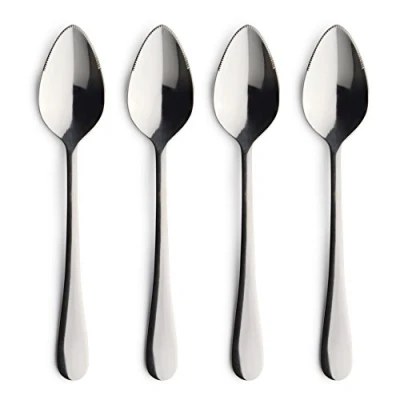 Image of Windsor Stainless Steel Serrated Grapefruit Spoons, Set of 4