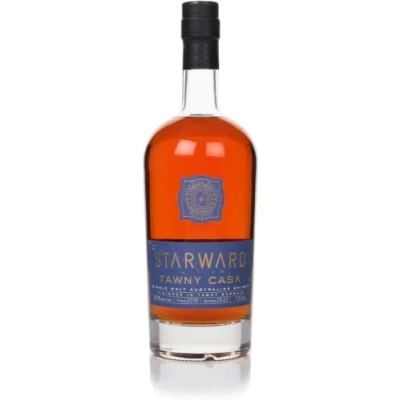 Image of Starward Tawny Cask Limited Edition Australian Single Malt Whisky 70cl 50%vol Unique Maturation Rich toffee, fig, and raisin notes the Most Awarded Distillery of Year 2022