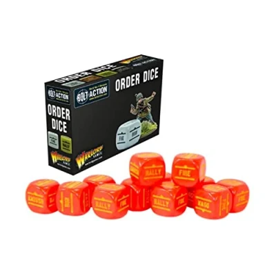 Image of Order Dice for Bolt Action (Red)