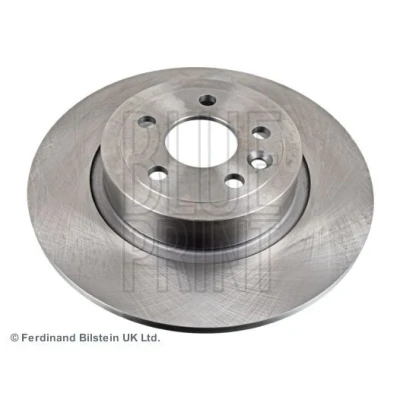 Image of LR072016 Brake disc BLUE PRINT ADJ134369 Rear Axle 317mm 10mm 5 Hole 108mm solid Coated LAND ROVER: Range Rover Evoque, Evoque Convertible