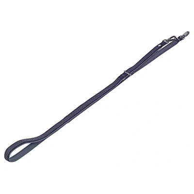 Image of Nobby Classic Preno Royal Dog Lead Width 20 mm Length 58 69 cm + 54 Grey