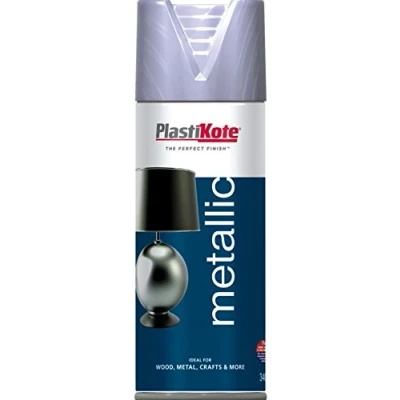 Image of Plasti kote Metallic Paint 400ml Gold, Silver, Brass Spray Paints