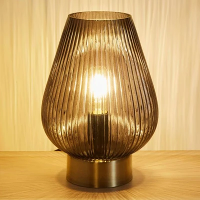 Image of Pauleen Crystal Gloom table lamp made of glass