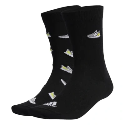 Image of ADIDAS IC1286 CRW GR RUxUB 2P Socks Unisex black/white XL
