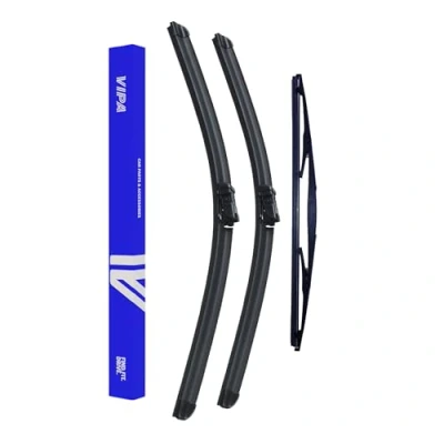 Image of Vipa Wiper Blade Set fits: VOLVO C30 Hatchback Oct 2006 to Apr 2010