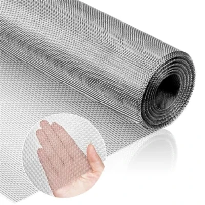 Image of Wire mesh Air Vent Cover 30 X 200CM 304 Stainless Steel Woven 50 Filter Screen for DIY Projects Cage Garden Window