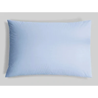 Image of PYRHAN LTD COT BED POLYCOTTON PILLOW CASE (16X24CMS) 2 PACK (SKY BLUE)