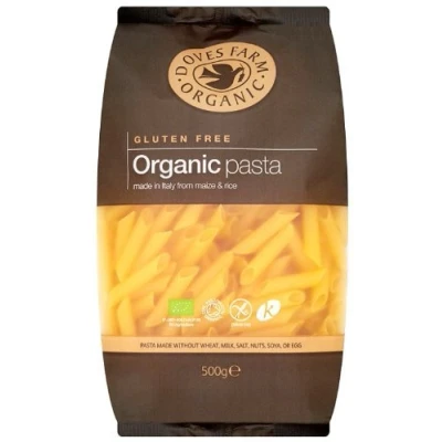 Image of Doves Farm Organic Maize/Rice Penne Pasta 7 x 500g