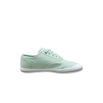 Image of Le Coq Sportif Grandille CVO Womens Green Plimsolls Canvas Size UK 5.5