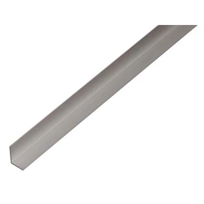 Image of Alberts 029993 Angle Profile Aluminium, Silver Anodised 1000 x 9.5 7.5 mm