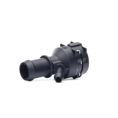 Image of 1K0122291C Coolant Flange TOPRAN 111 238 GRP (Glass fibre Reinforced Plastic) with seal bracket VOLKSWAGEN: GOLF 5, Caddy 3, 6