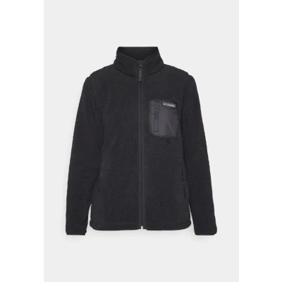 Image of Columbia WEST BEND FULL ZIP Fleece jacket, Women&#039;s, Size: Large, Black