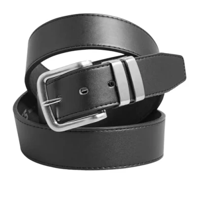 Image of Duke D555 Mens Noah Big Tall Double Metal Loop Leather Belt 60