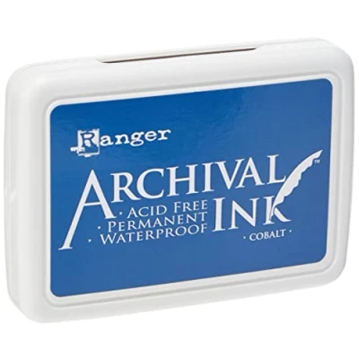 Image of Ranger Cobalt Archival ink Pad, Blue