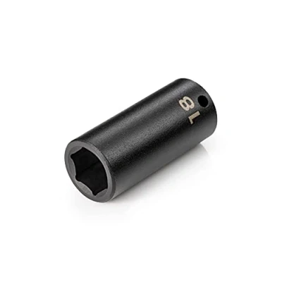 Image of TEKTON 3/8 Inch Drive x 18 mm Deep 6 Point Impact Socket SID13118
