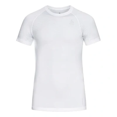 Image of Odlo Men Functional Underwear Short Sleeve Shirt PERFORMANCE X LIGHT ECO, white, XXL