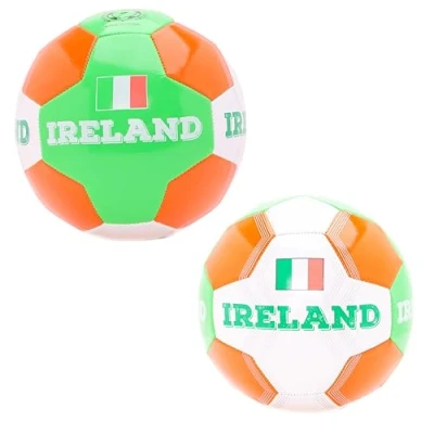 Image of Toyland® Ireland Country Themed Football (8lbs/Size 5) Euros &amp; World Cup Outdoor Toys 14 Styles Available (Ireland)