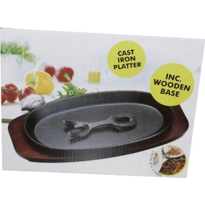 Image of Zodiac 7111 Sizzle Platter 23 cm x 13 cm/9&quot; 5&quot; Oval