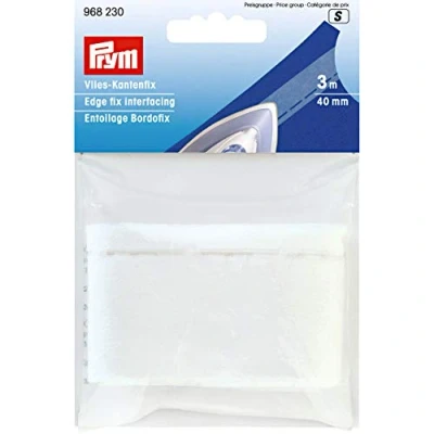 Image of Prym Edge Fix Interfacing, White, One Size