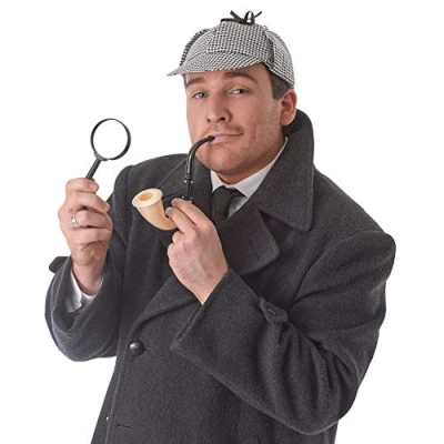 Image of Detective Costume Kit Accessory Set
