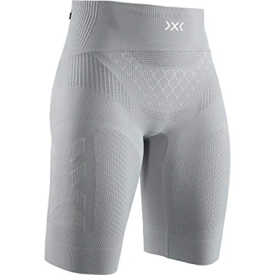 Image of X BIONIC Women Twyce 4.0 Run Shorts Dolomite Grey/Arctic White, Small