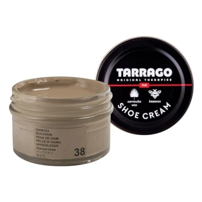Image of Tarrago Shoe Cream Premium Polish for Ultimate Leather Nourishment, Shine and Protection Synthetic Shoes, Footwear, Bags Accesories 50 ml