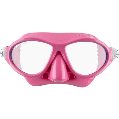 Image of Cressi Kids Moon Snorkeling Mask, Pink/Lilac, 5 10 Years