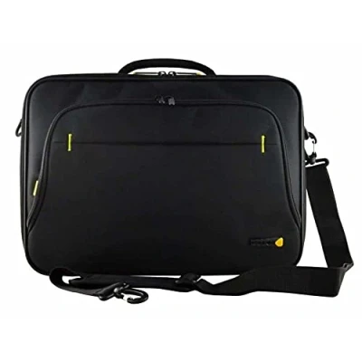 Image of techair TANZ0135 classic briefcase for 12&quot; 14.1&quot; laptops,Black