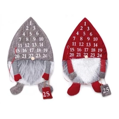 Image of Plush Gonk Fill Christmas Treat Advent Calendar 1 25 Countdown To (Random Colour)