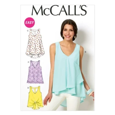 Image of Mccall&#039;s Patterns Ladies Dress Pattern, White, ZZ (LRG XLG XXL)