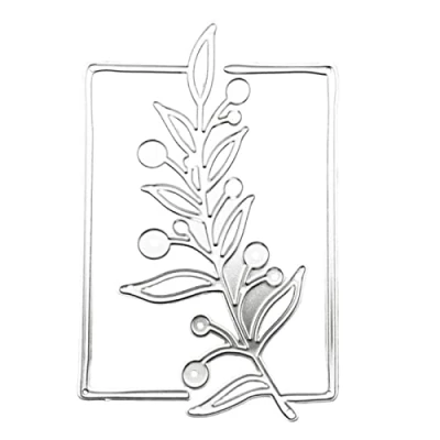 Image of Mllepjdh Metal Cutting Dies Tree Carbon Steel Stencil Scrapbooking Embossing Tool for Paper Card Album Decoration Die Cuts Stencils Making