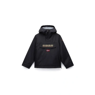 Image of Napapijri Rainforest Unisex Light jacket Black for kids, Size: 4y,
