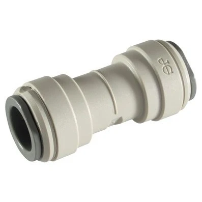 Image of JOHN GUEST 5/16&quot;OD Equal Straight Connector (Push in Fittings, Imperial) PACK SIZE: 1x5