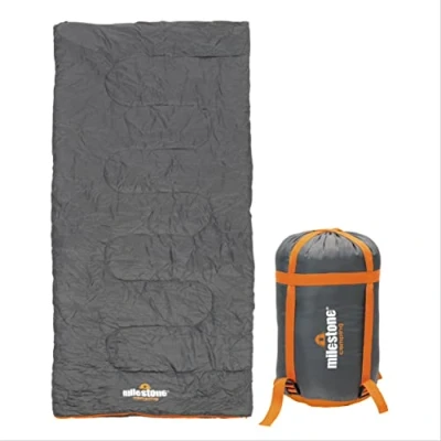 Image of Milestone Single Envelope Sleeping Bag 250gsm 2 Seasons