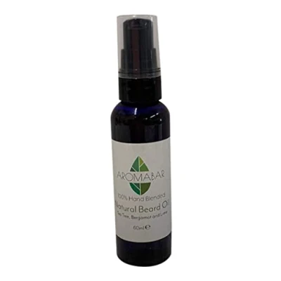 Image of Beard Oil 60ml with Tea Tree, Bergamot &amp; Lime Natural Oils