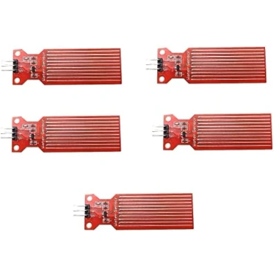 Image of Fasizi 5pcs Water Level Sensor Liquid Droplet Depth Detection for Arduino
