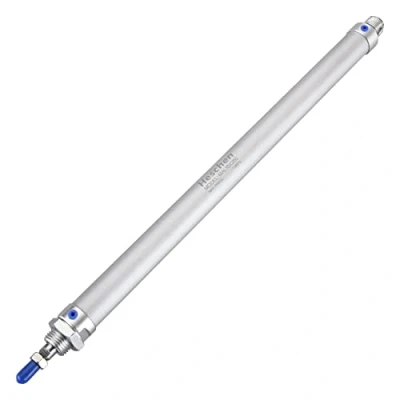 Image of Heschen Pneumatic slim Air Cylinder MAL 16 250 M5 port 16mm Bore 250mm Stroke Double Acting