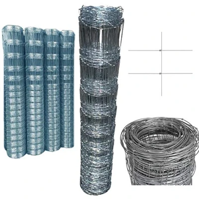 Image of Stock Fencing L8/80/15 Hot Dip Galvanised Fence (50m Long 80cm high)
