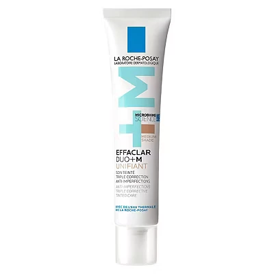 Image of La Roche Posay Effaclar Duo+M Unifiant Anti imperfection Triple Corrective Tinted Care Medium 40ml
