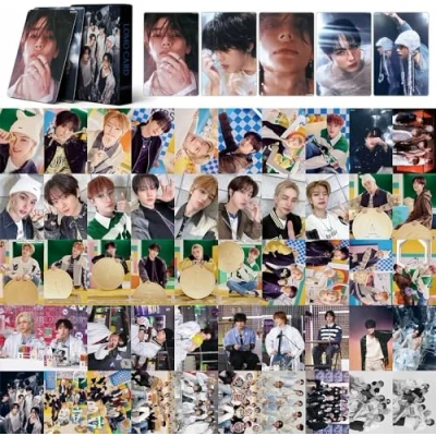 Image of 55Pcs Stray Kids Photocards &lt; Lose My Breath &gt; Lomo Cards New Single Album Mini Merch Photo StrayKids Poster Gift for Fans
