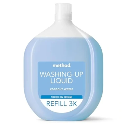 Image of washing UP liquid that is tough on grease to leave your dishes squeaky clean.