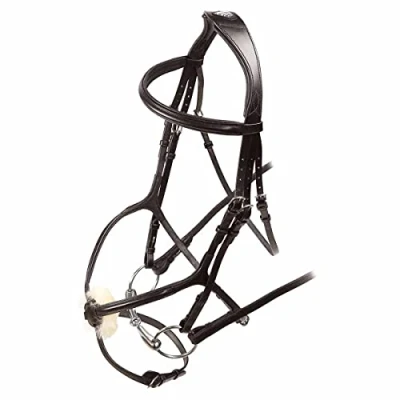 Image of Shires Velociti Grackle Bridle: Havana: Full