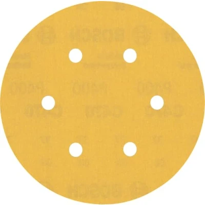 Image of Bosch Professional 50x Expert C470 Sandpaper (for Hardwood, Paint on wood, Ø 150 mm, Grit 400, Accessories Random Orbital Sander)