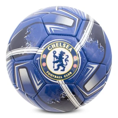 Image of Hy Pro Officially Licensed Chelsea F.C. Football Size 1, Turbine Design, Merchandise, The Blues, Training, Match, Collectible For Kids and Adults